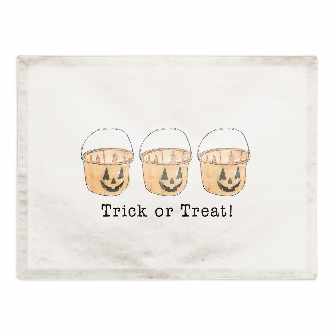 Trick Or Treat Candy Polyester Twill Placemat